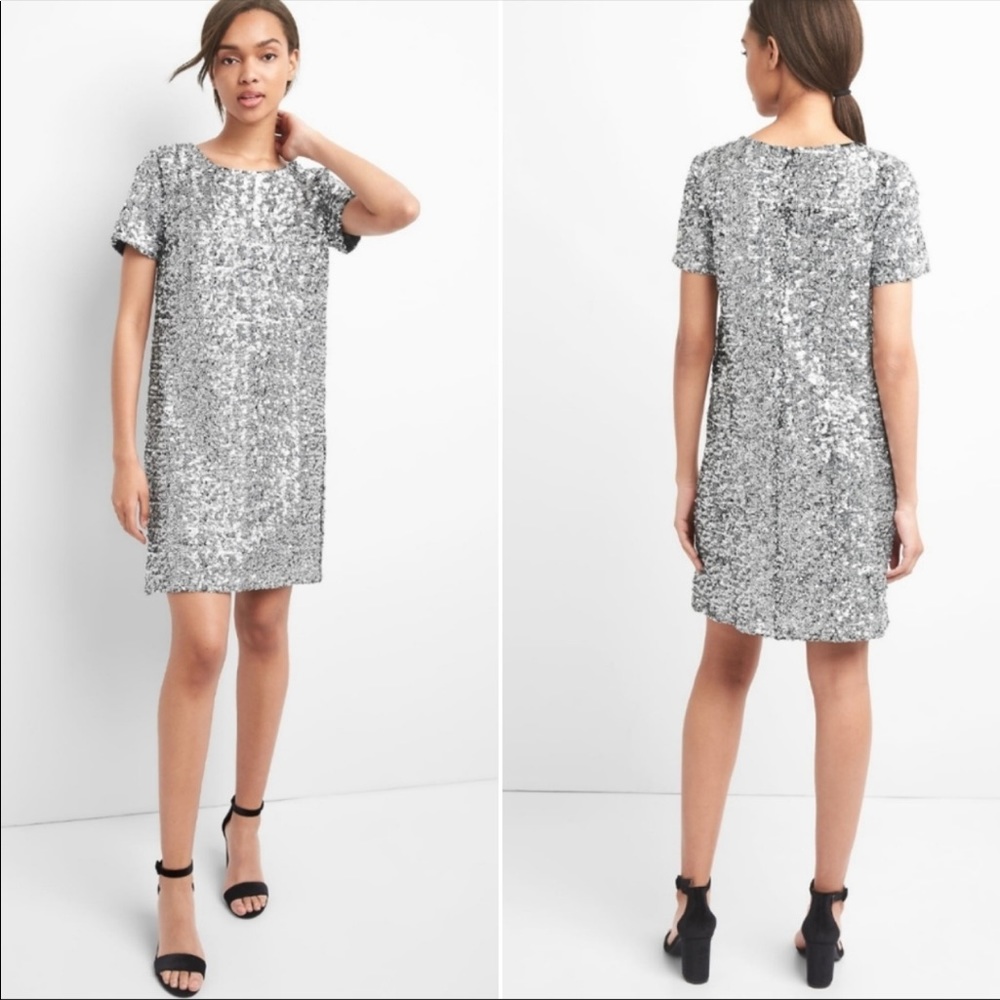 Gap sequin dress